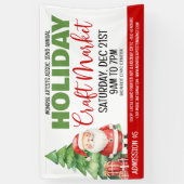 ホリデークラフト市場 横断幕 (縦)