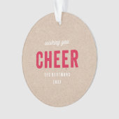 ホリデークラフト オーナメント (正面)