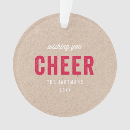 ホリデークラフト オーナメント (正面)