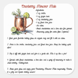 ホリデークランベリーモスクワムルカクテルレシピ スクエアシール