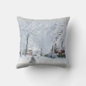 ホリデークリスマスウィンターワンダーランド装飾用クッション クッション (裏面)