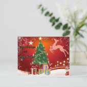 ホリデークリスマスカード シーズンポストカード (スタンド正面)