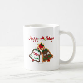 ホリデークリスマスクッキーベル コーヒーマグカップ