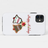 ホリデークリスマスクッキーベル Case-Mate iPhoneケース (裏面(横))