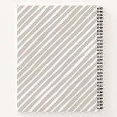 ホリデークリスマスクッキーベーキングレシピ ノートブック (裏面)