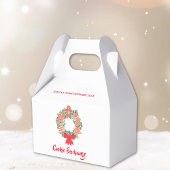 ホリデークリスマスクッキー交換パーティースワップ フェイバーボックス