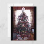 ホリデークリスマスツリーはがき シーズンポストカード (正面/裏面)