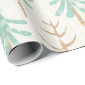 ホリデークリスマスツリーズラッピング紙 ラッピングペーパー (ロールコーナー)