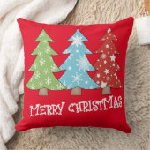 ホリデークリスマスツリーミニマリストクリスマスクリスマス クッション (ブランケット)