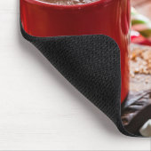 ホリデークリスマスデコールクリスマスホームデコールアート マウスパッド (コーナー)