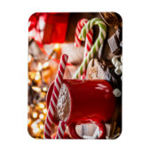 ホリデークリスマスデコールクリスマスホームデコールアート マグネット (縦)
