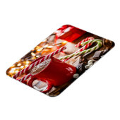 ホリデークリスマスデコールクリスマスホームデコールアート マグネット (左側)