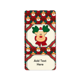 ホリデークリスマスナゲットキャンディバーラッパのラベル ラベル