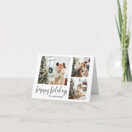 ホリデークリスマスニューイヤーファミリーカード シーズンカード