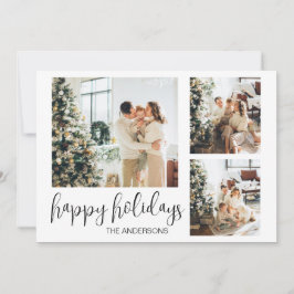 ホリデークリスマスニューイヤーファミリーカード シーズンカード