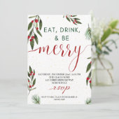 ホリデークリスマスパーティーカード シーズンカード (スタンド正面)