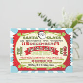 ホリデークリスマスパーティーチケット招待状 招待状 (スタンド正面)