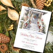ホリデークリスマスパーティー |ホリデーハ飾ウス 招待状