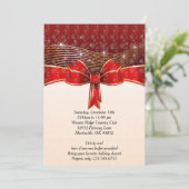 ホリデークリスマスパーティー 招待状 (スタンド正面)