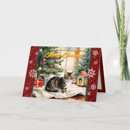 ホリデークリスマスビューティフルオールドコレクション カード