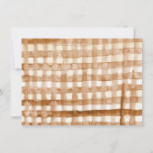 ホリデークリスマスピクニックミール 招待状 (裏面)