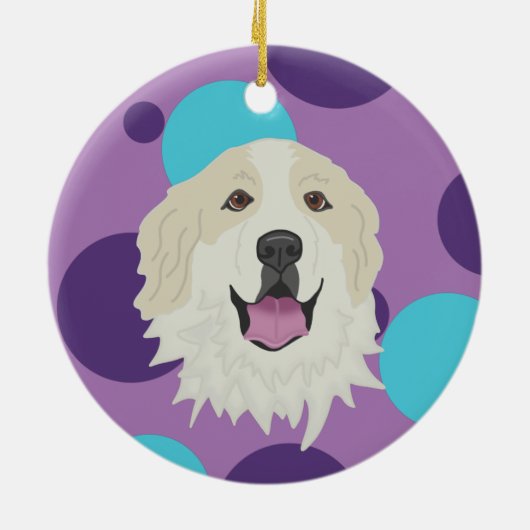 ホリデークリスマスピレ素晴らしネー セラミックオーナメント (裏面)