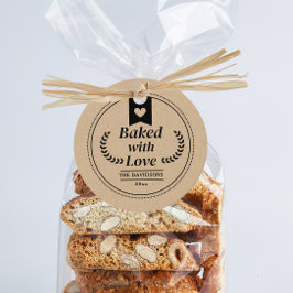 ホリデークリスマスベーキングクラフトギフト フェイバータグ