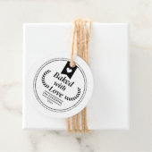 ホリデークリスマスベーキングクラフトギフト フェイバータグ (インサイチュ)