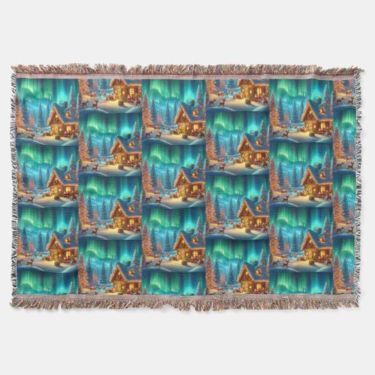 ホリデークリスマスボンド スローブランケット (正面)