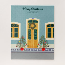 ホリデークリスマスポルトガルフェスティバルハウス ジグソーパズル