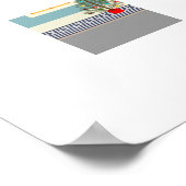 ホリデークリスマスポルトガルフェスティバルハウス ポスター (角)