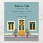 ホリデークリスマスポルトガルフェスティバルハウス ワインラベル (シングルラベル)