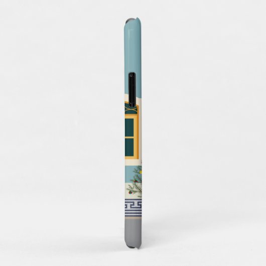 ホリデークリスマスポルトガルフェスティバルハウス Case-Mate iPhoneケース (裏面/右)