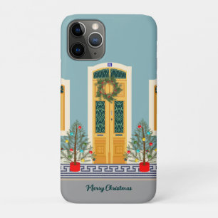 ホリデークリスマスポルトガルフェスティバルハウス iPhone 11 PROケース