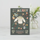 ホリデークリスマスメリーパーティー汗をかこう 招待状 (スタンド正面)