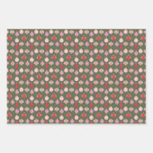 ホリデークリスマスラッピング紙 ラッピングペーパーシート (正面)