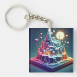 ホリデークリスマス銀河系 キーホルダー