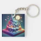 ホリデークリスマス銀河系 キーホルダー (裏面)