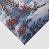 ホリデークリスマス雪だるまカップルの切り離し 薄葉紙 (詳細)