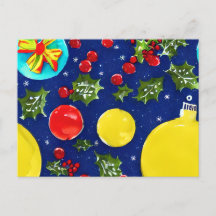 ホリデークリスマス ホーリーとオーナメント