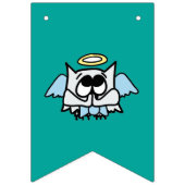 ホリデークリッター付き明るいクリスマスバナー バンティングフラッグ (第3の旗)