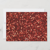 ホリデーク信じリスマスインザ魔法レッド |写真 シーズンカード (裏面)