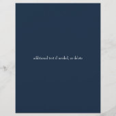 ホリデーグラモールオープンハウスフライヤー招待状 チラシ (裏面)