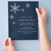 ホリデーグラモールオープンハウスフライヤー招待状 チラシ (手)