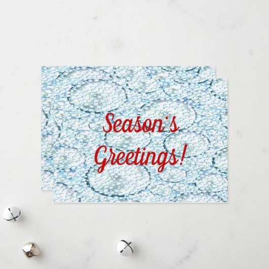 ホリデーグリーティングカード シーズンカード (正面/裏面インサイチュ)
