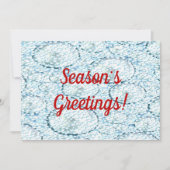 ホリデーグリーティングカード シーズンカード (正面)