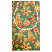 ホリデーグリーティングスサンタスモール抱き枕 スモールペーパーバッグ (裏面)