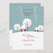 ホリデーグリーティングズ シーズンカード (正面/裏面)