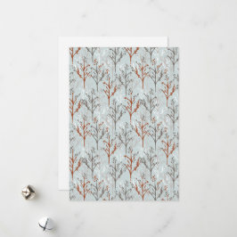 ホリデーグリーティングツリーズフォレスト シーズンカード