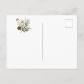 ホリデーグリーティングニューホームムービング 案内ポストカード (裏面)